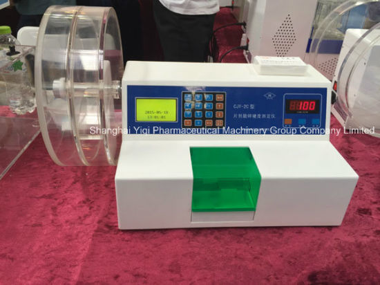 Máquina de prueba de dureza y friabilidad de tabletas y máquina de laboratorio y dinamómetro (CJY-2C)