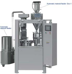 Máquina automática de llenado de cápsulas de bajo precio de calidad ISO GMP (NJP-1200C)