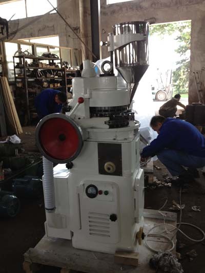 Máquina automática de prensa de tabletas rotativas de bola de alcanfor Zp17